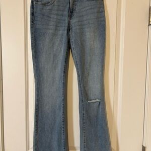 Lucky Brand Light Blue Mid Rise Boot Cut Ava Jeans